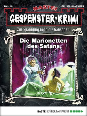 cover image of Gespenster-Krimi 13--Horror-Serie